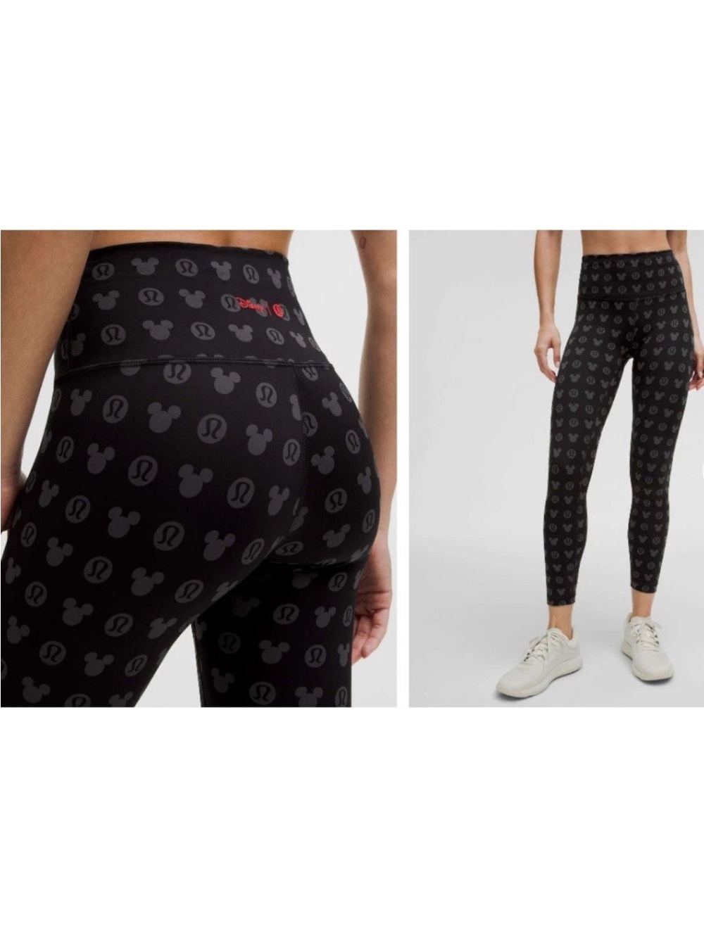 Disney x Lululemon Wunder Train High-Rise Tight 25" size 4